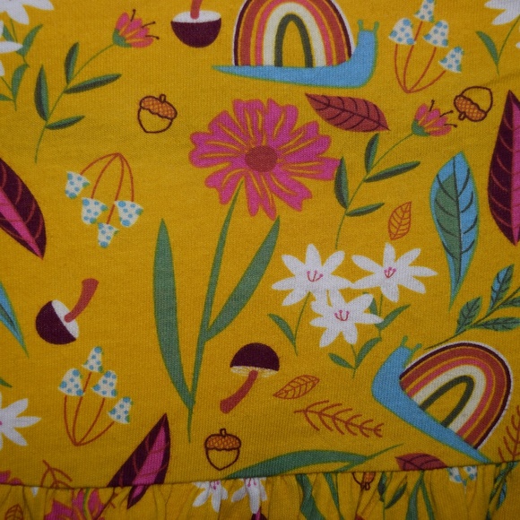 WONDER NATION Floral Knit Dress with Pockets Size 5T - Picture 2 of 4